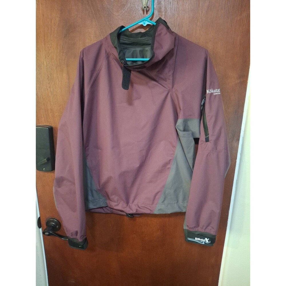 Women's Kokatat  Gore-Tex Paclite Purple And Gray Long Sleeve Size Large